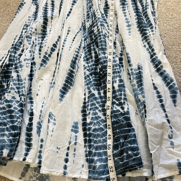 Michael Michael Kors Boho Tie Dye Fringe Maxi Dress Size XS - Picture 11 of 12